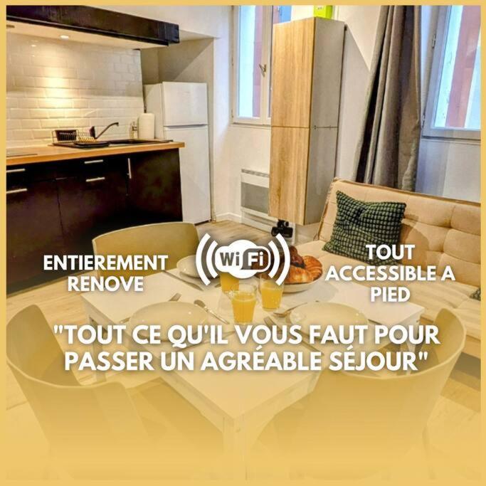 Le Studio Cosy, Centre Historique, Wifi, Neuf Grasse Exterior photo